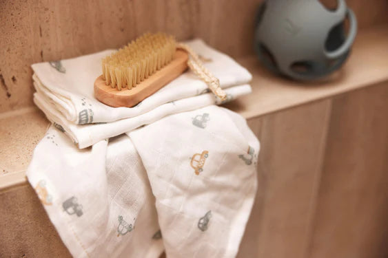 Swaddle Muslin Large 115x115cm - On The Go - 2 stuks
