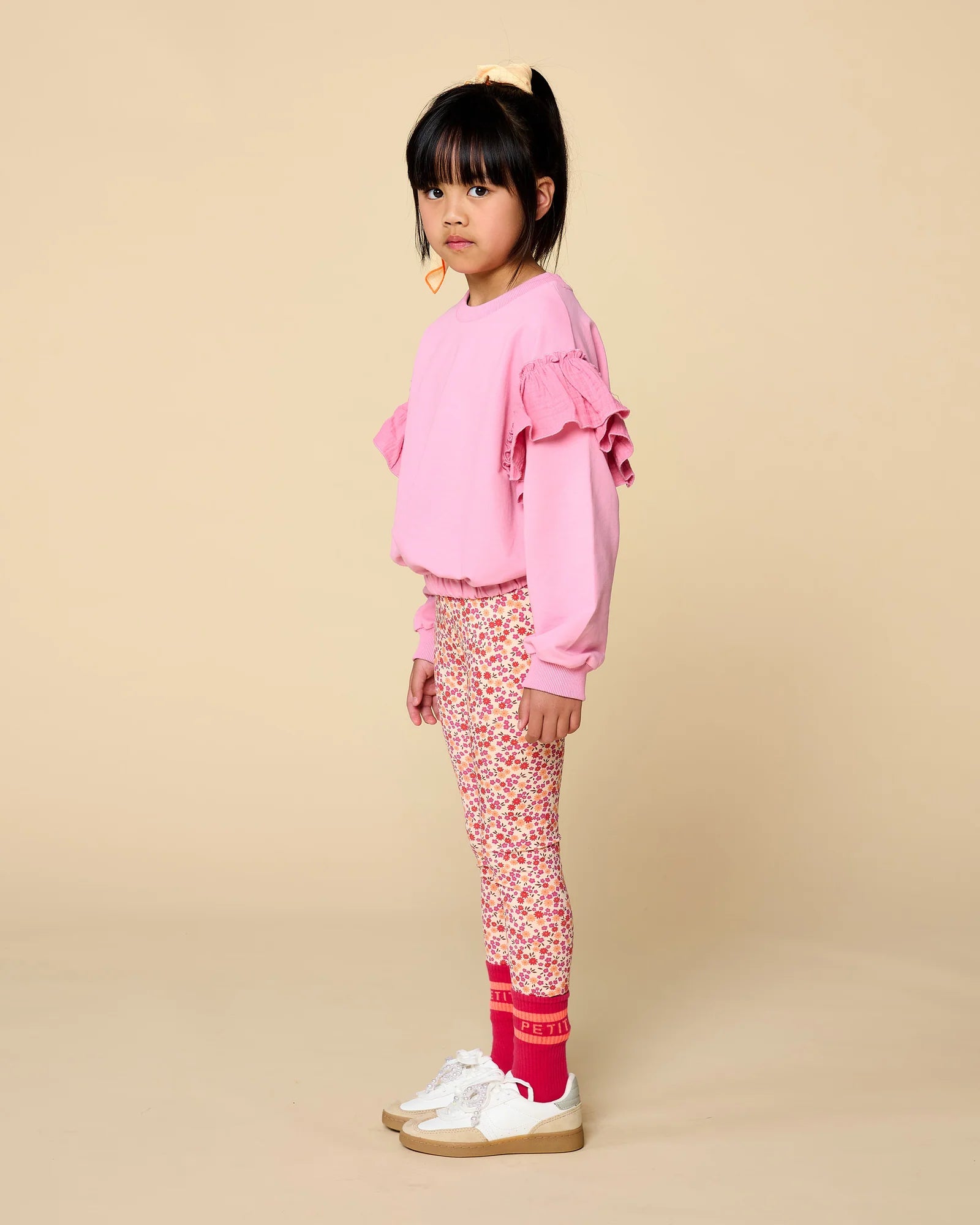 Sweater Ruffles | Cashmere Rose