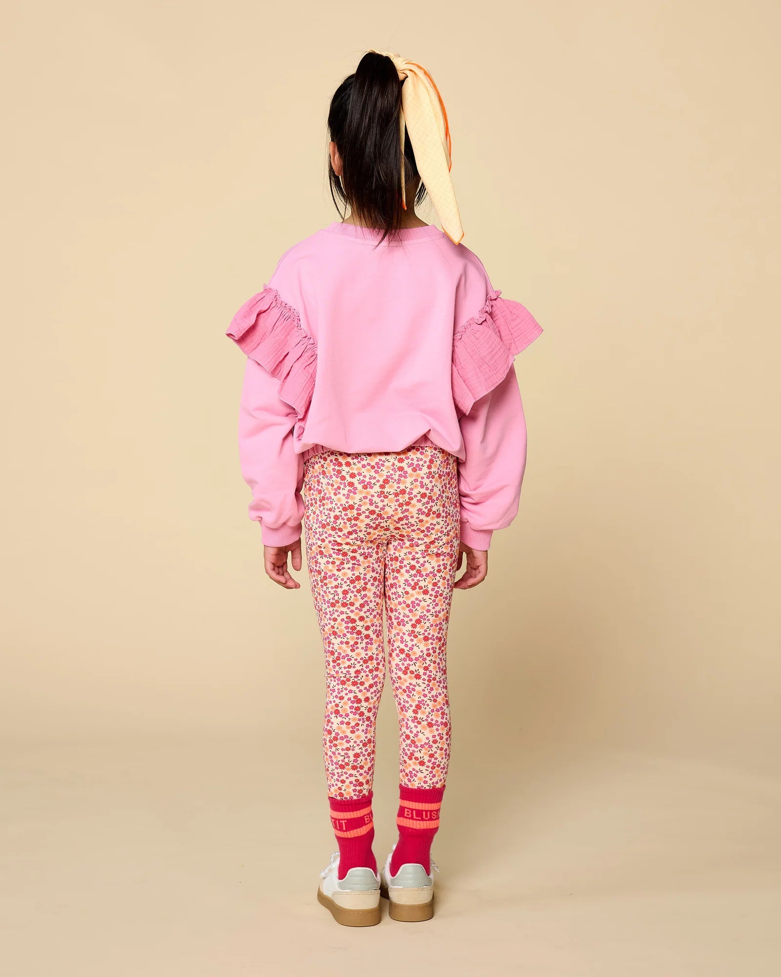 Sweater Ruffles | Cashmere Rose