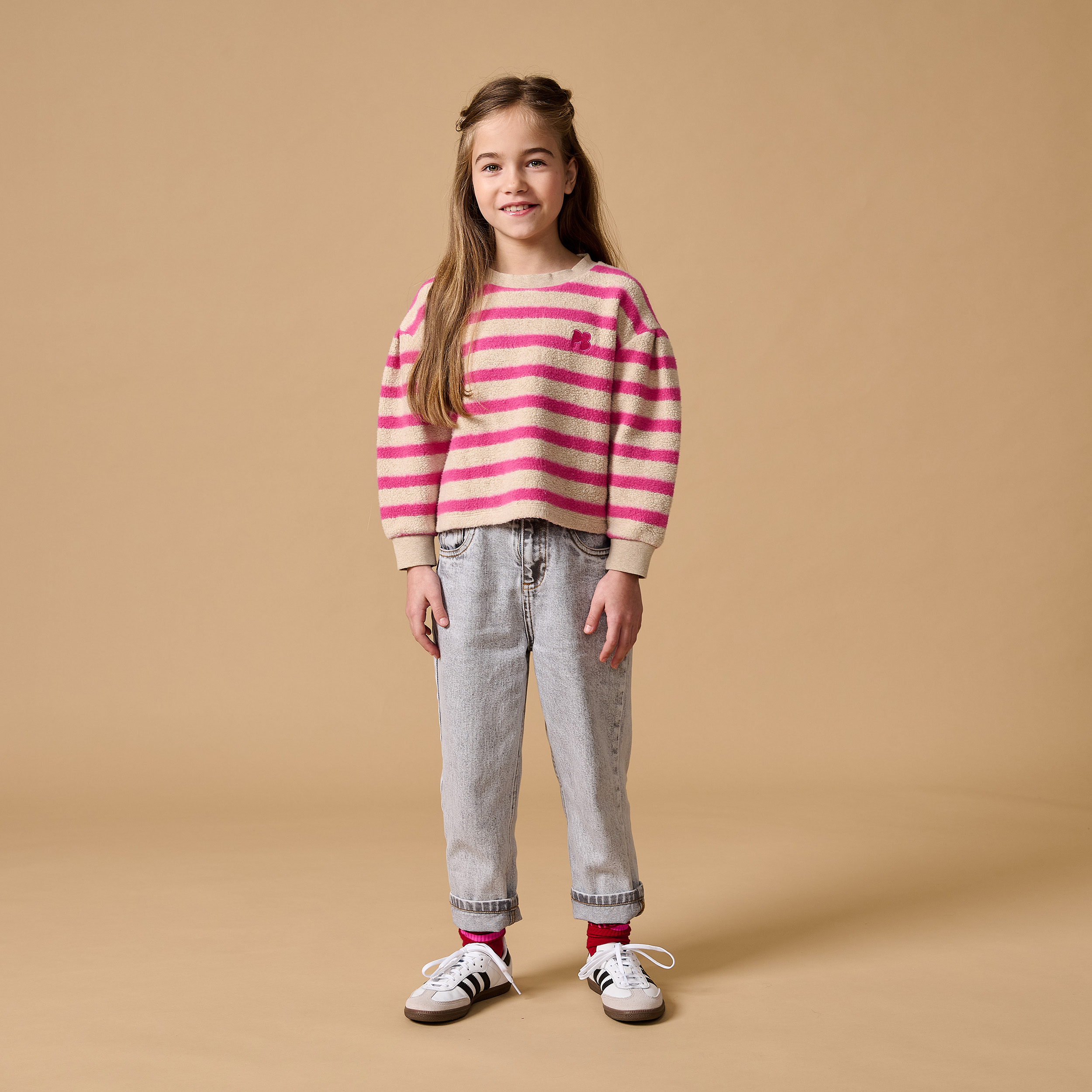 Baggy Fit Jeans - Washed Light Grey