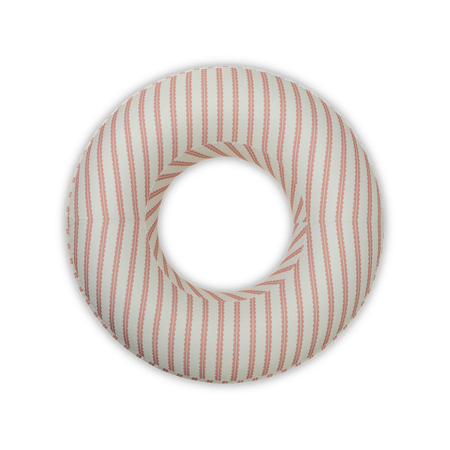 Premium Zwemband - Rood/Beige - Saint Tropez - Ø 120 Cm