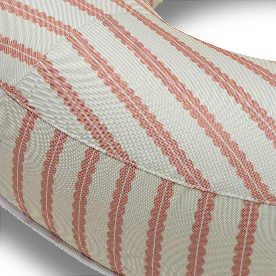 Premium Zwemband - Rood/Beige - Saint Tropez - Ø 120 Cm