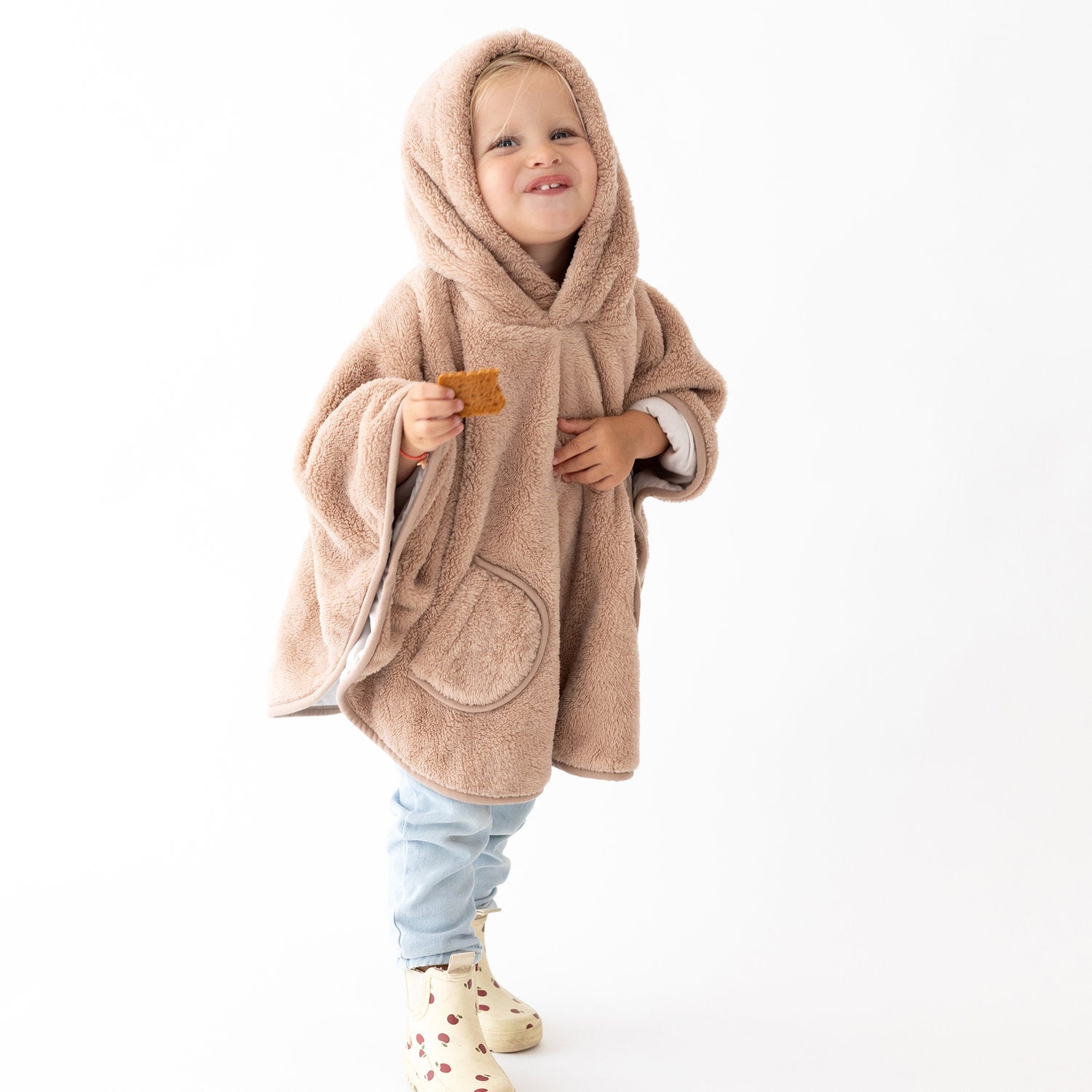 REISPONCHO 9-36m natural softy + jersey