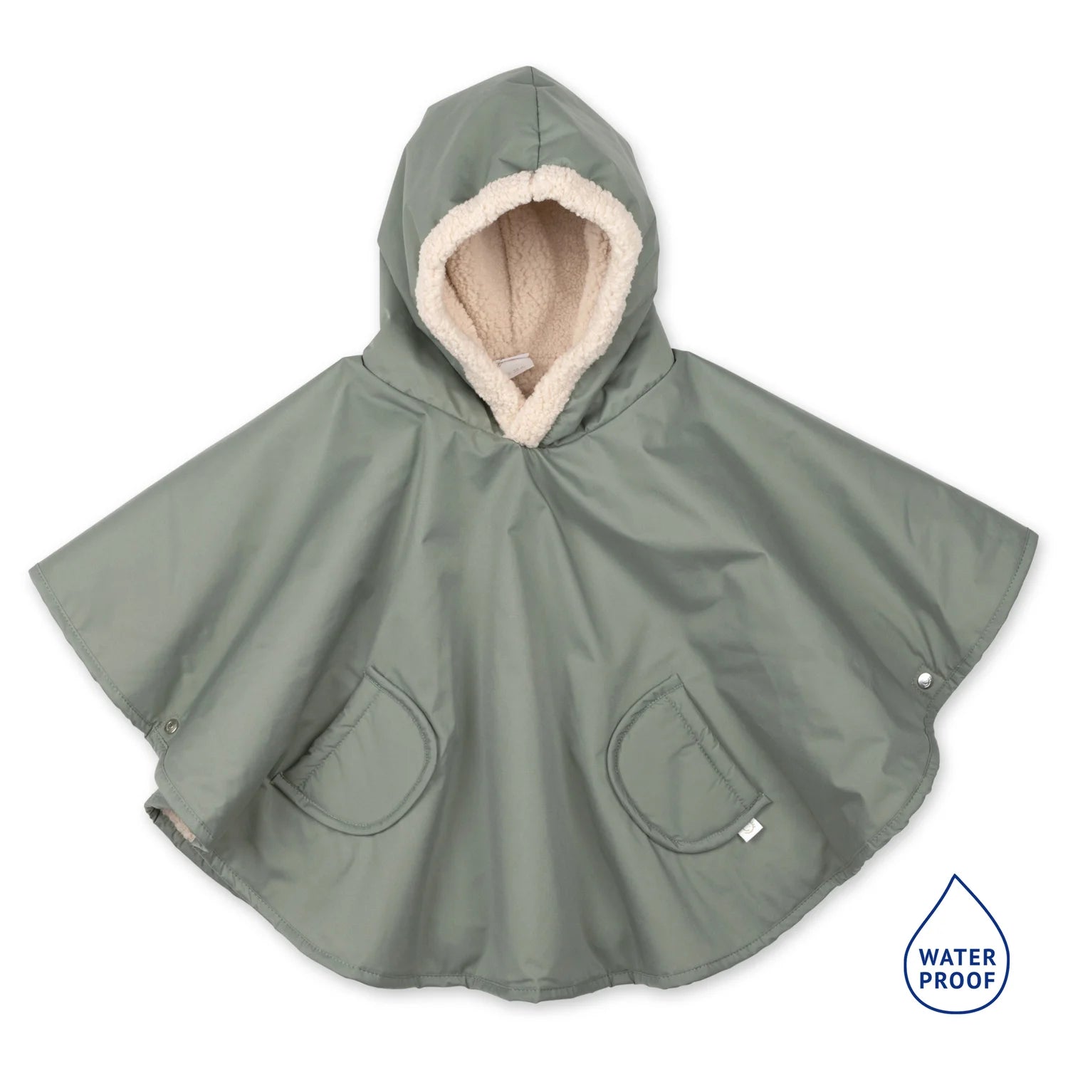 REISPONCHO 9-36m green waterproof + teddy