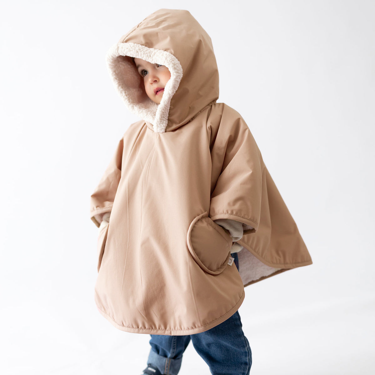 REISPONCHO 9-36m natural waterproof + teddy