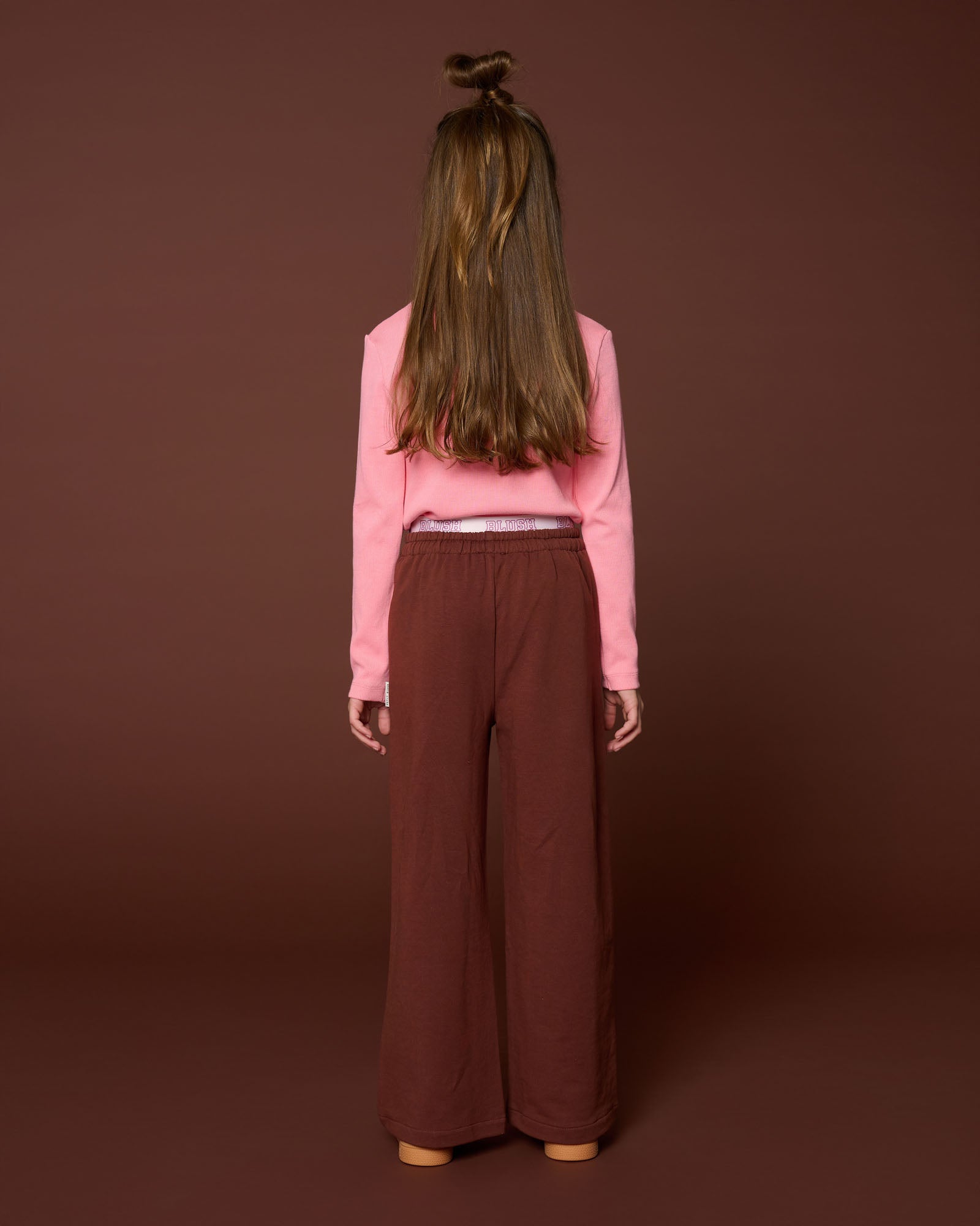 Rib Turtle Neck | Rose