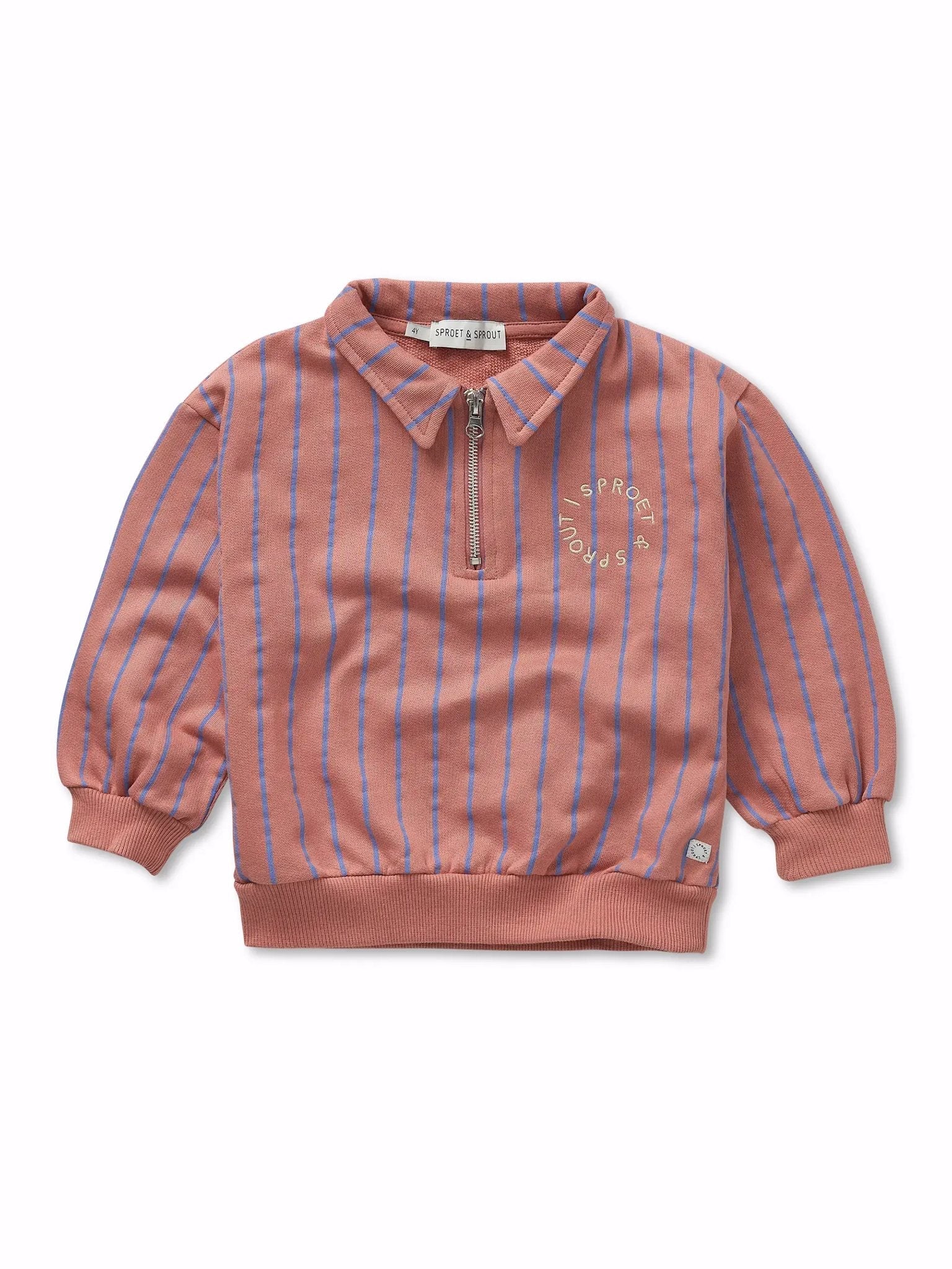 SWEATSHIRT COLLAR ZIP