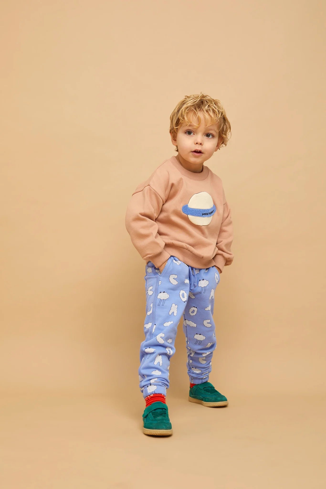 Sweatshirt Saturn - praline