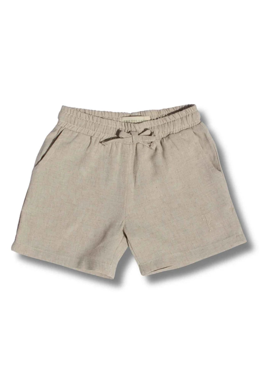 Two you label - Sammy linen short / Beach