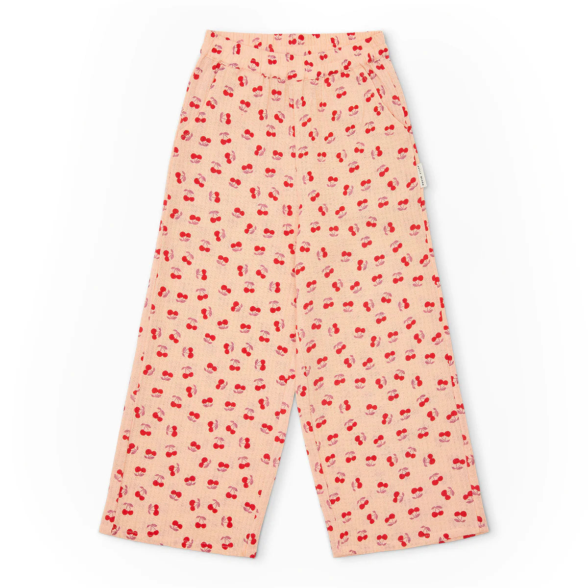 Wide Leg Pants | Cherry AOP