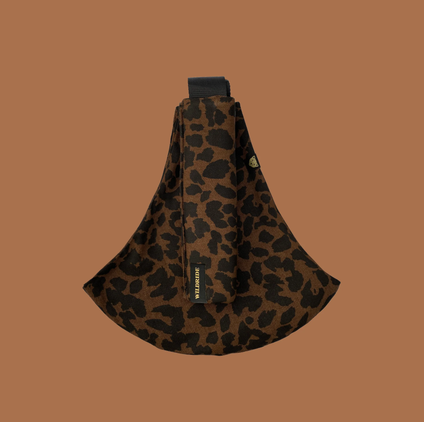 TODDLER CARRIER LEOPARD PRINT BROWN