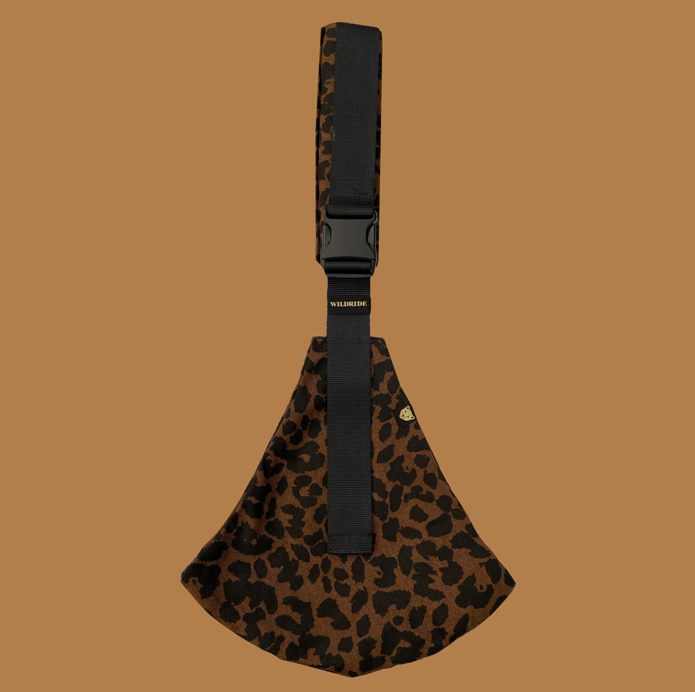 TODDLER CARRIER LEOPARD PRINT BROWN