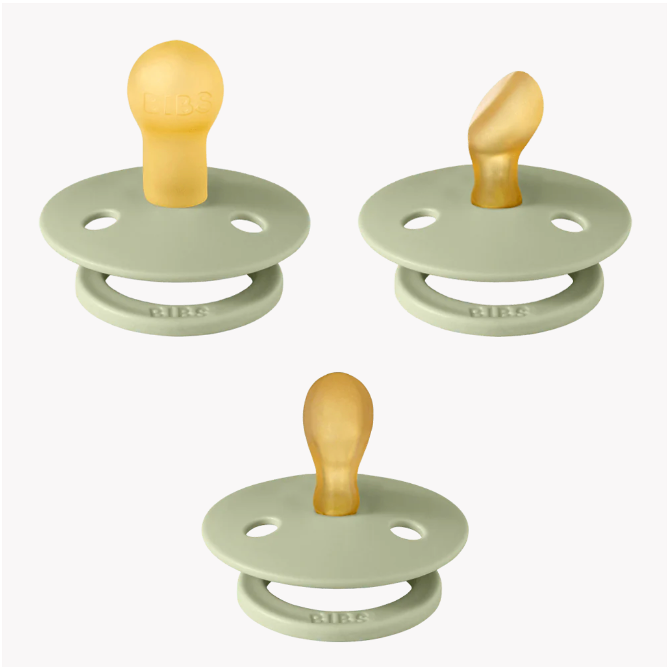 BIBS- Try-It Collection 3 pack - Sage - T1