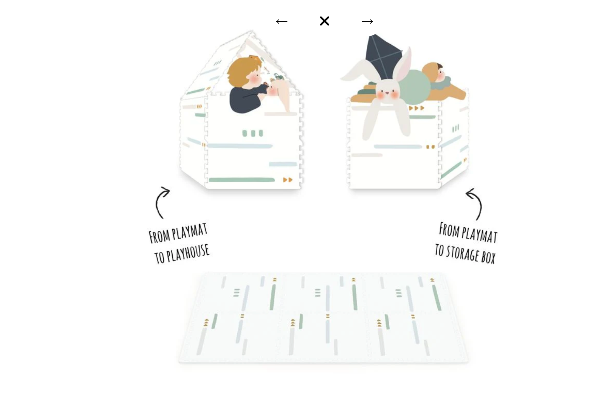 EEVAA Farm puzzlemat