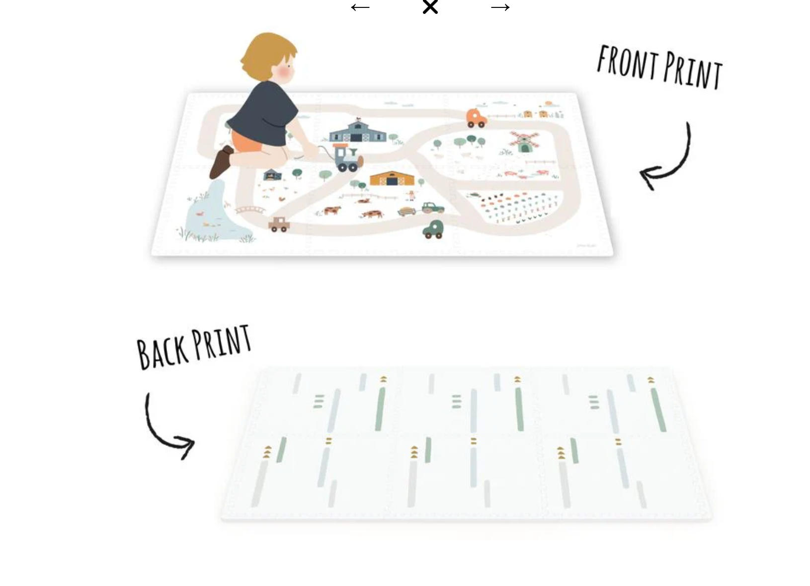 EEVAA Farm puzzlemat