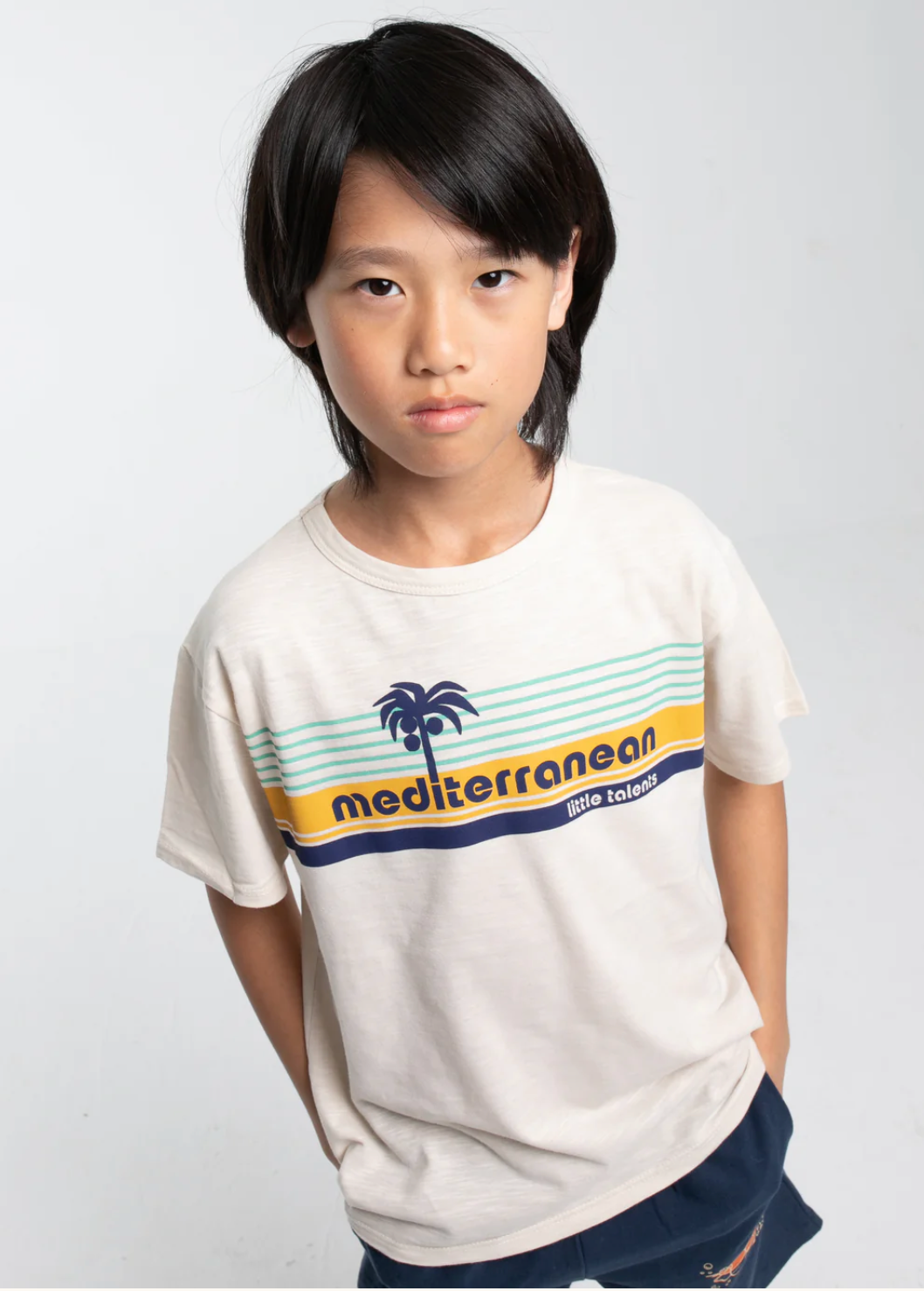 Little Talents - Mediterranean tshirt beige