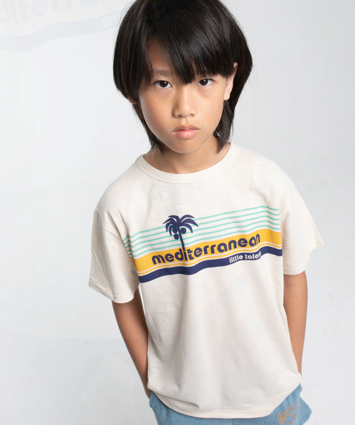 Little Talents - Mediterranean tshirt beige