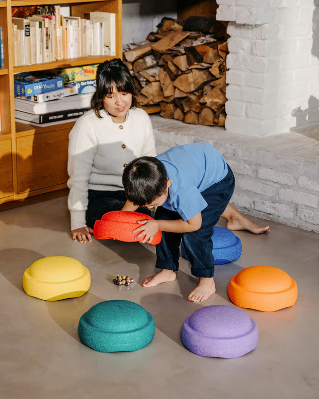 Stapelstein original rainbow - Set van 6