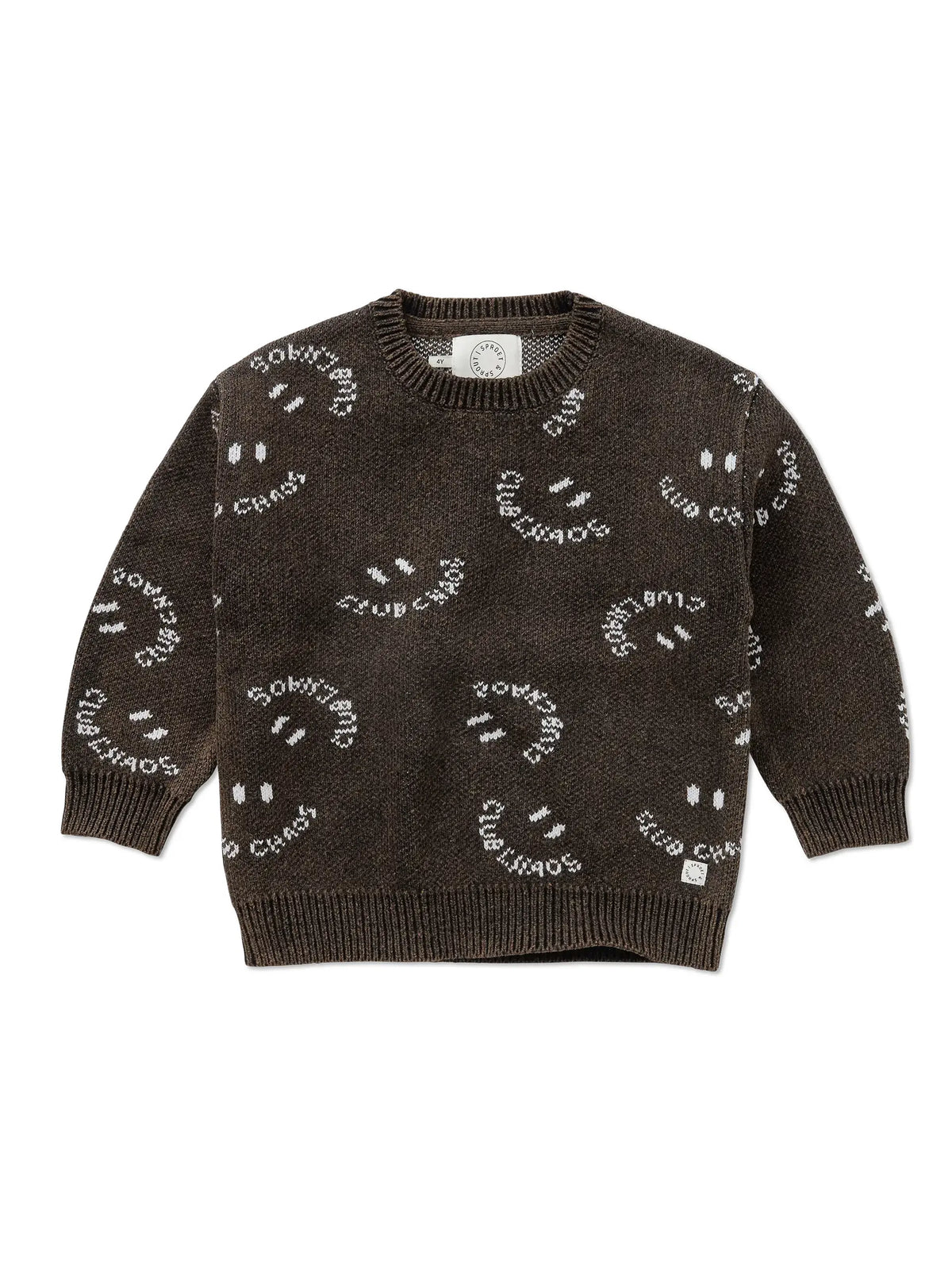 Sweater washed black