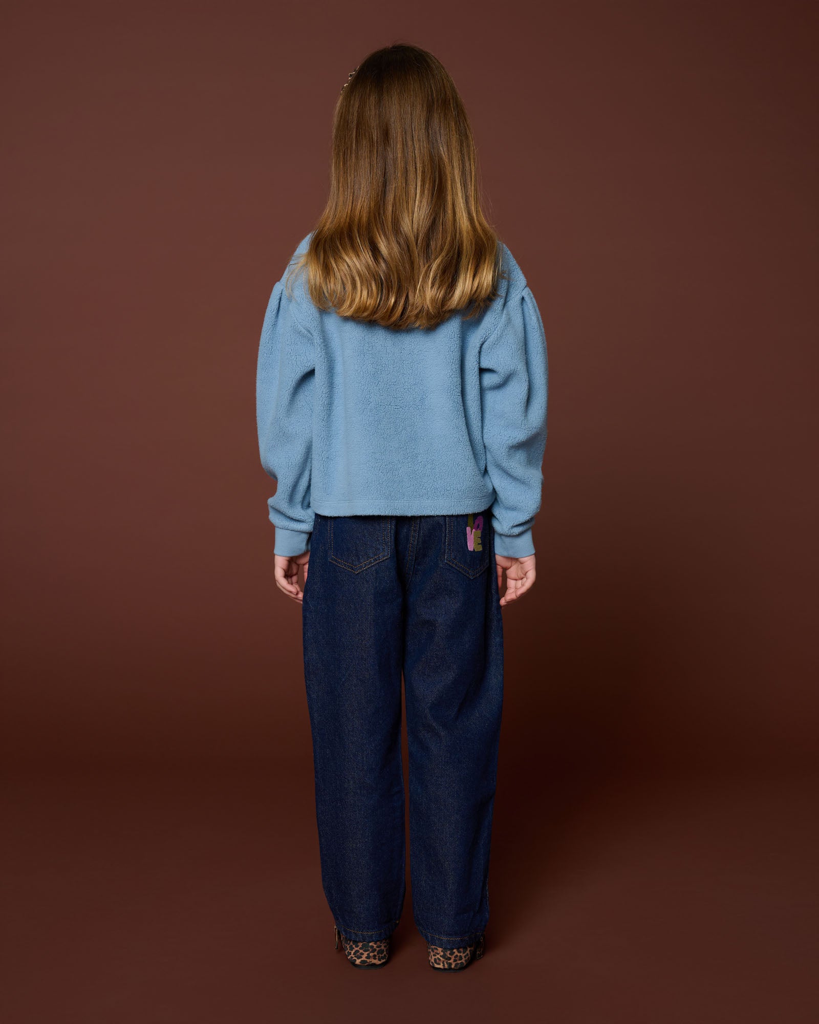 Teddy Sweater | Ice Blue