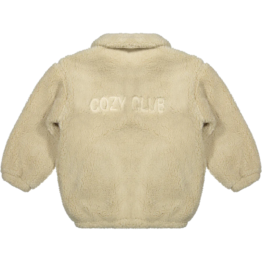 Teddy jumper jacket | Beach