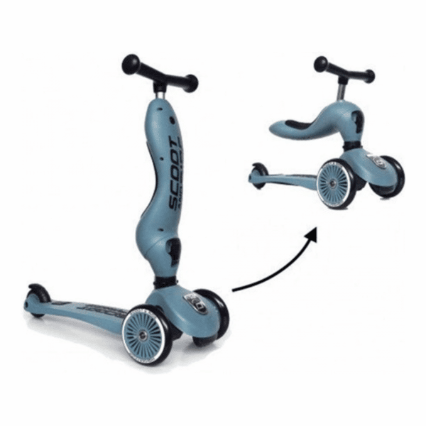 Loopfiets/step highwaykick 1 - steel
