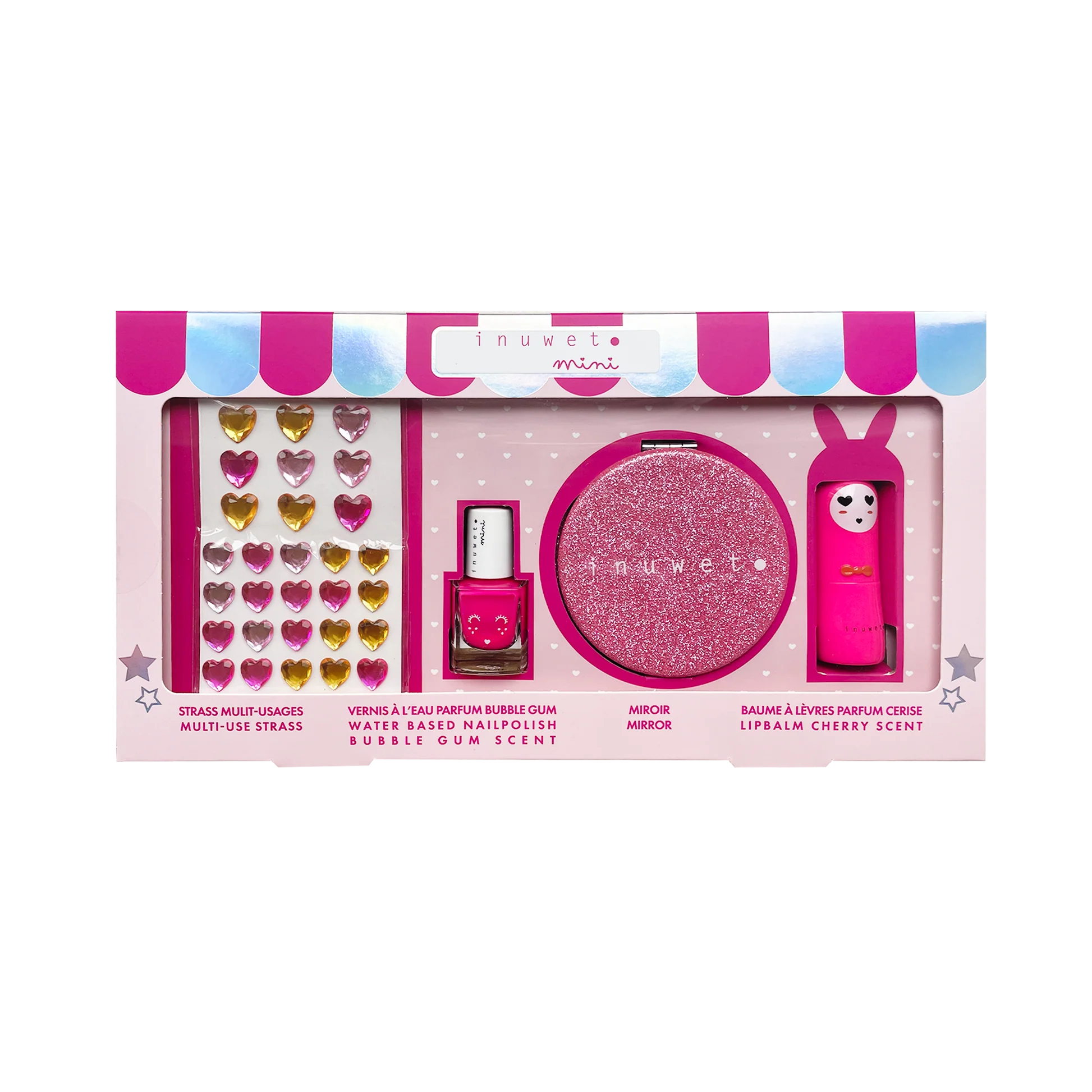 Roze Glitter Set