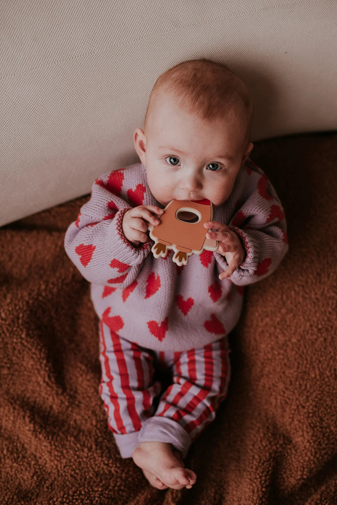 Sweater Intarsia Hearts