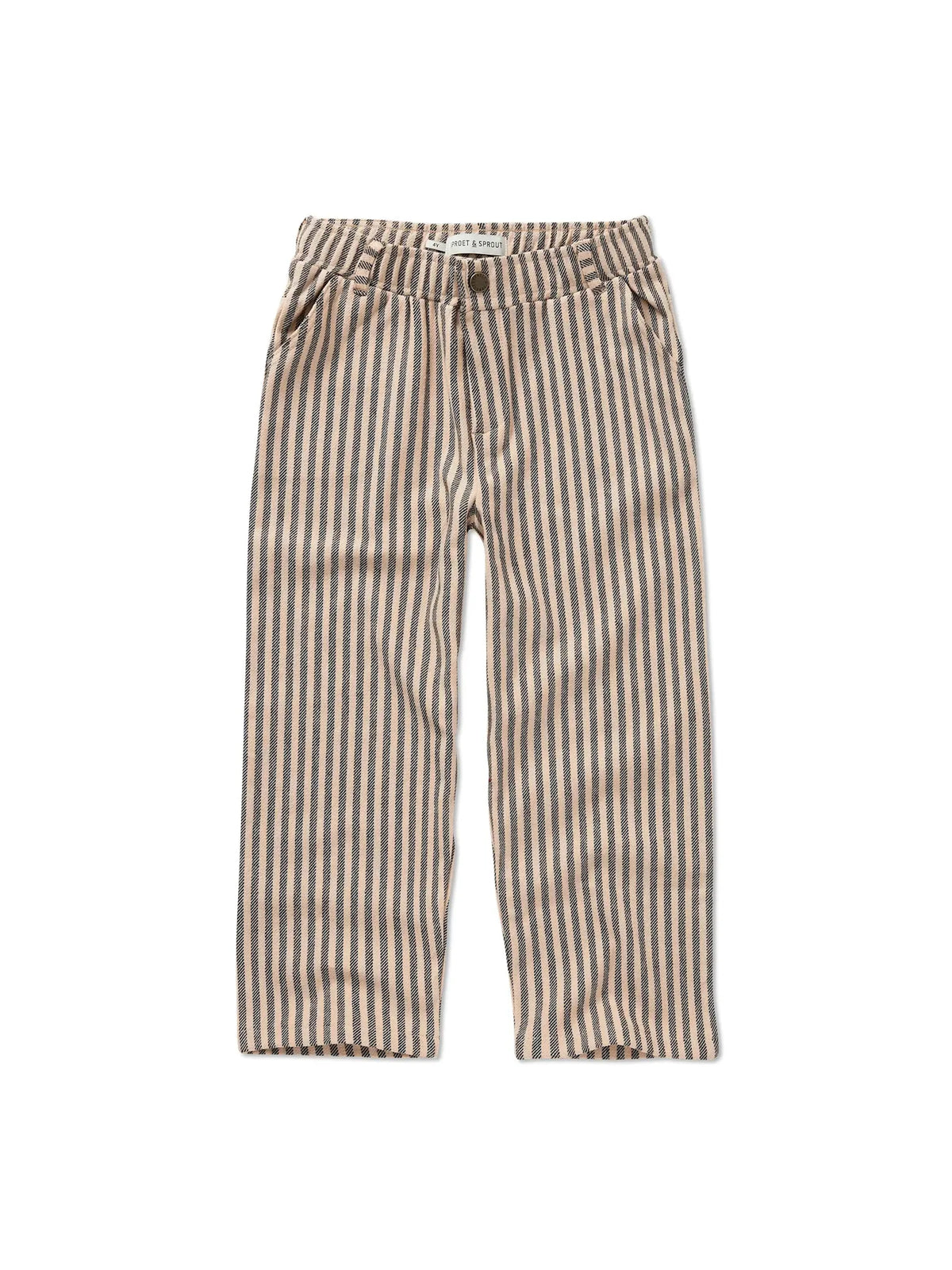 Chino pants jersey stripe