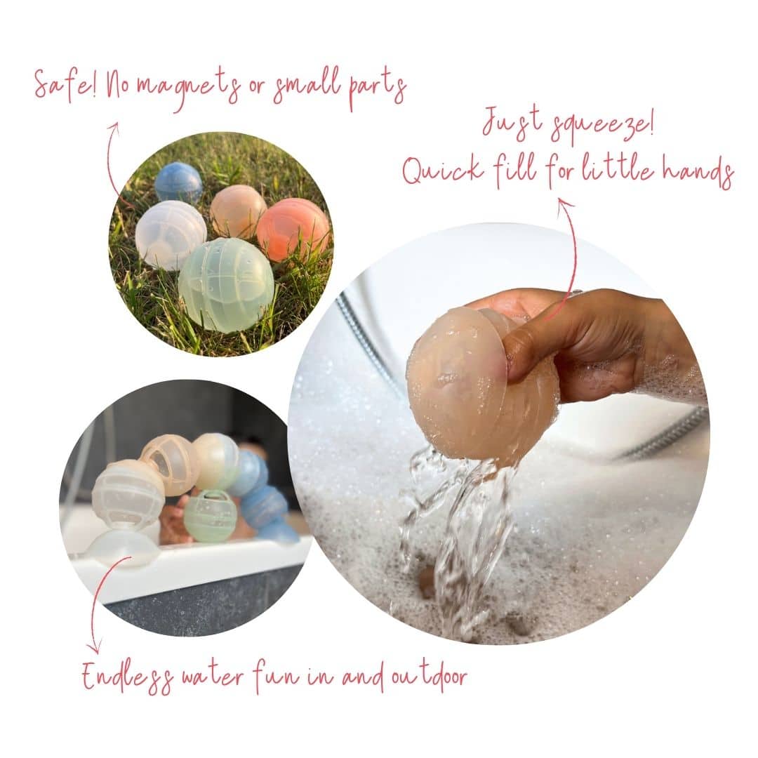 Wonder balloons - herbruikbare waterballonnen (5 stuks)
