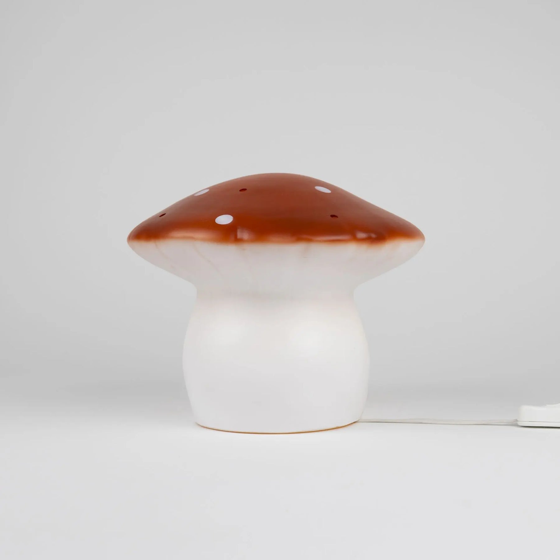 LAMP MUSHROOM MEDIUM RED BRICK