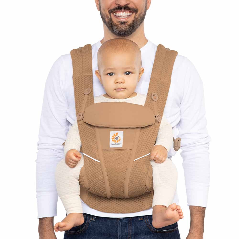 ERGOBABY OMNI BREEZE DRAAGZAK - CAMEL BROWN