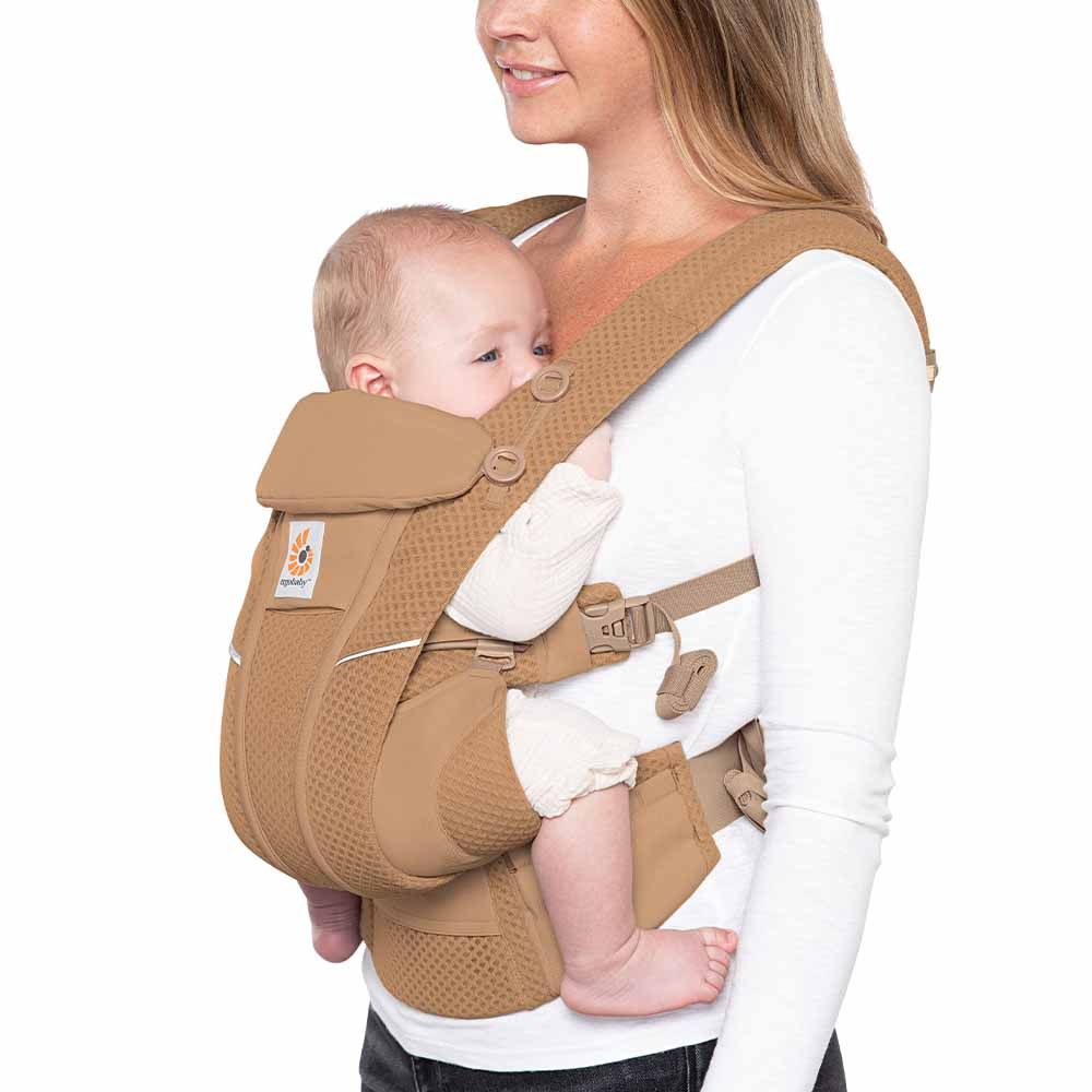 ERGOBABY OMNI BREEZE DRAAGZAK - CAMEL BROWN