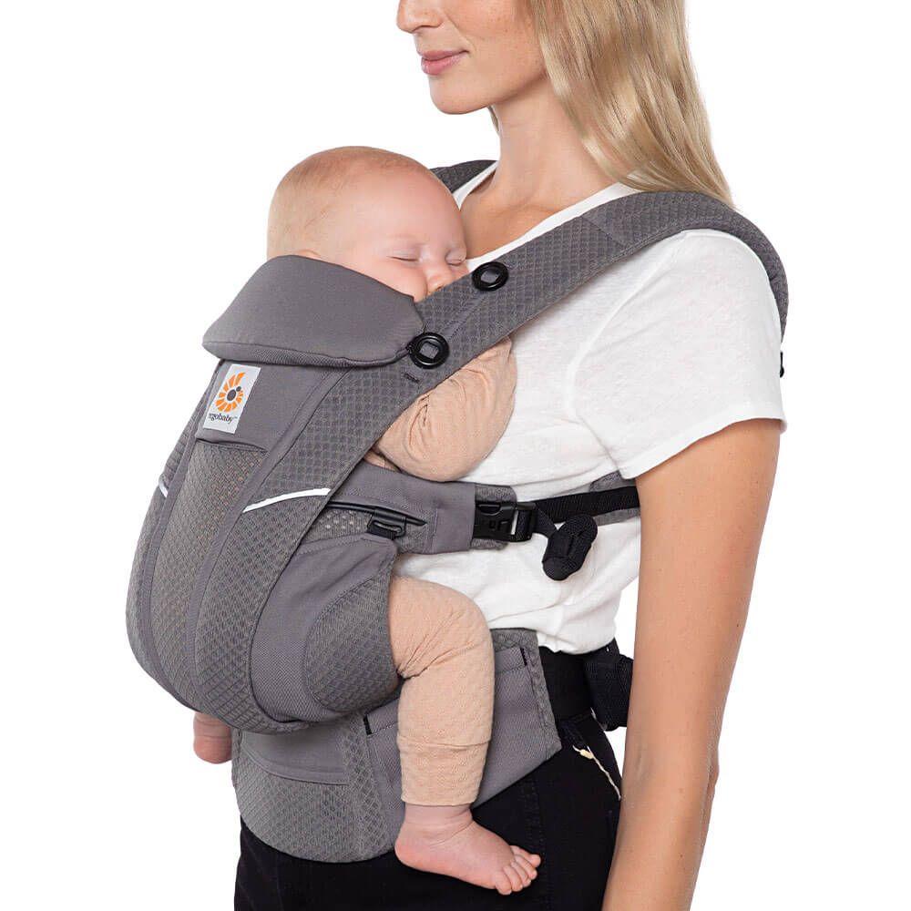 ERGOBABY OMNI BREEZE DRAAGZAK: GRAPHITE GREY