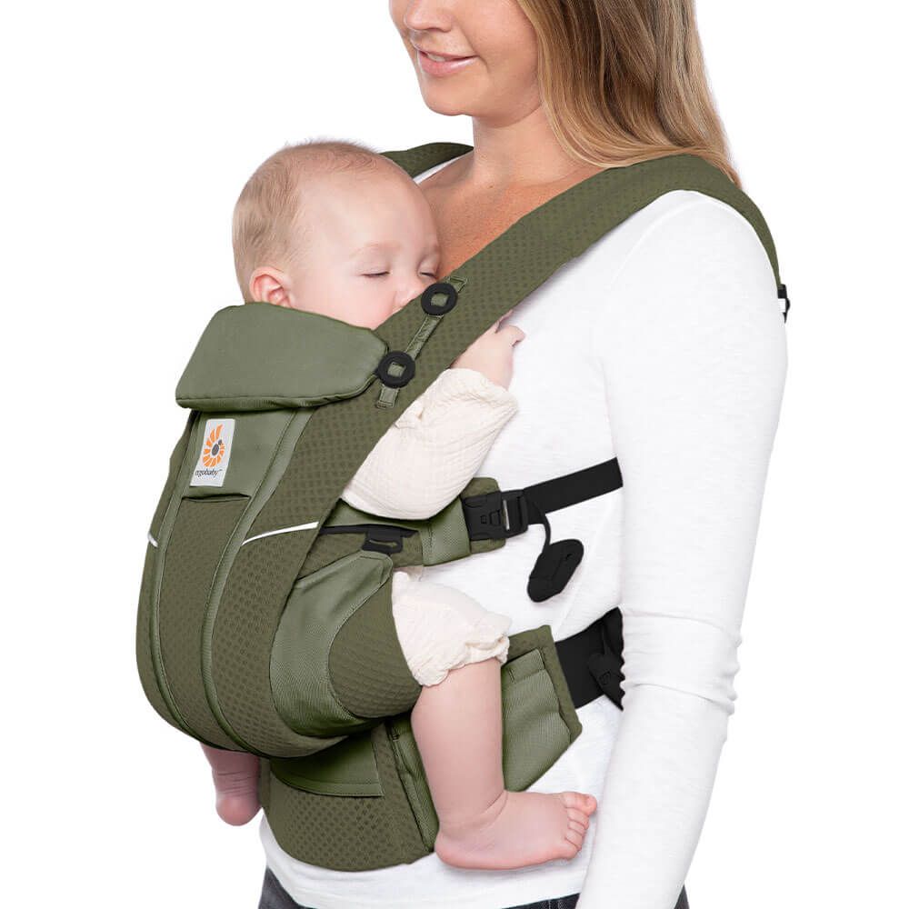 ERGOBABY OMNI BREEZE DRAAGZAK: OLIVE GREEN