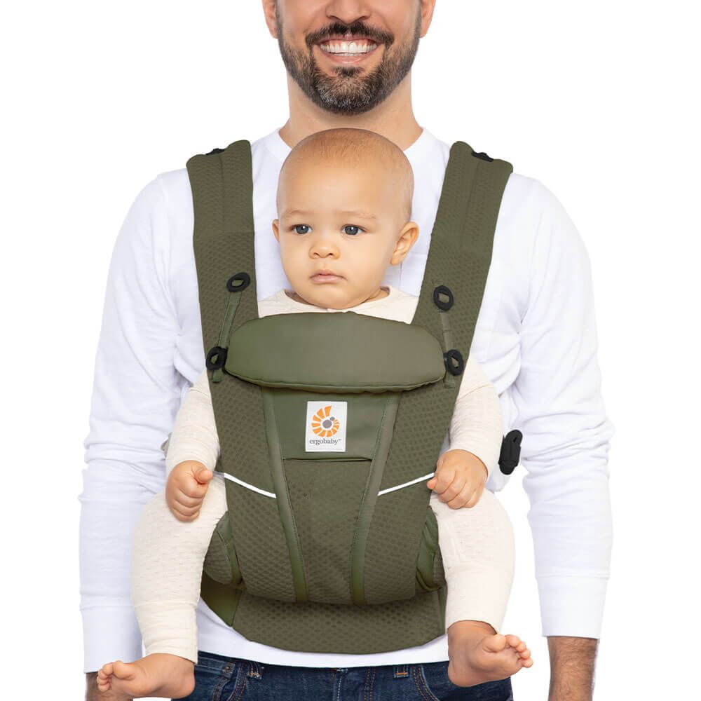 ERGOBABY OMNI BREEZE DRAAGZAK: OLIVE GREEN