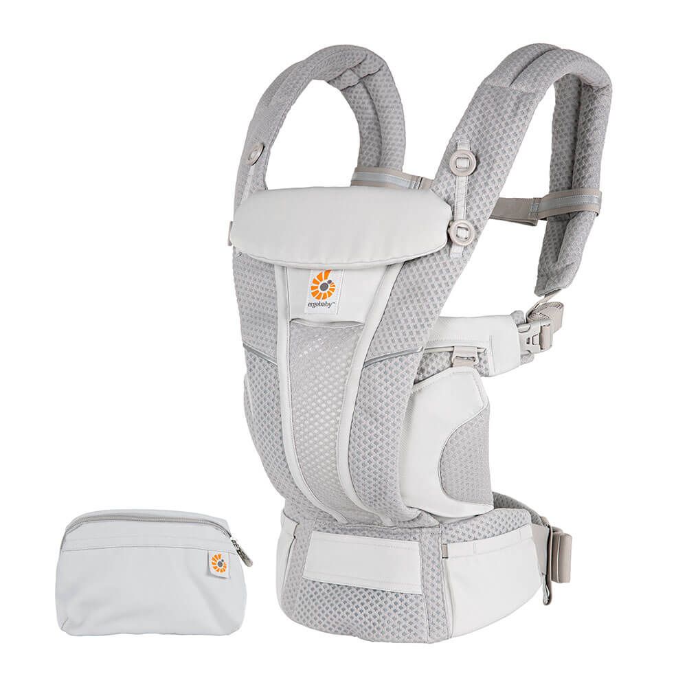 ERGOBABY OMNI BREEZE DRAAGZAK: PEARL GREY