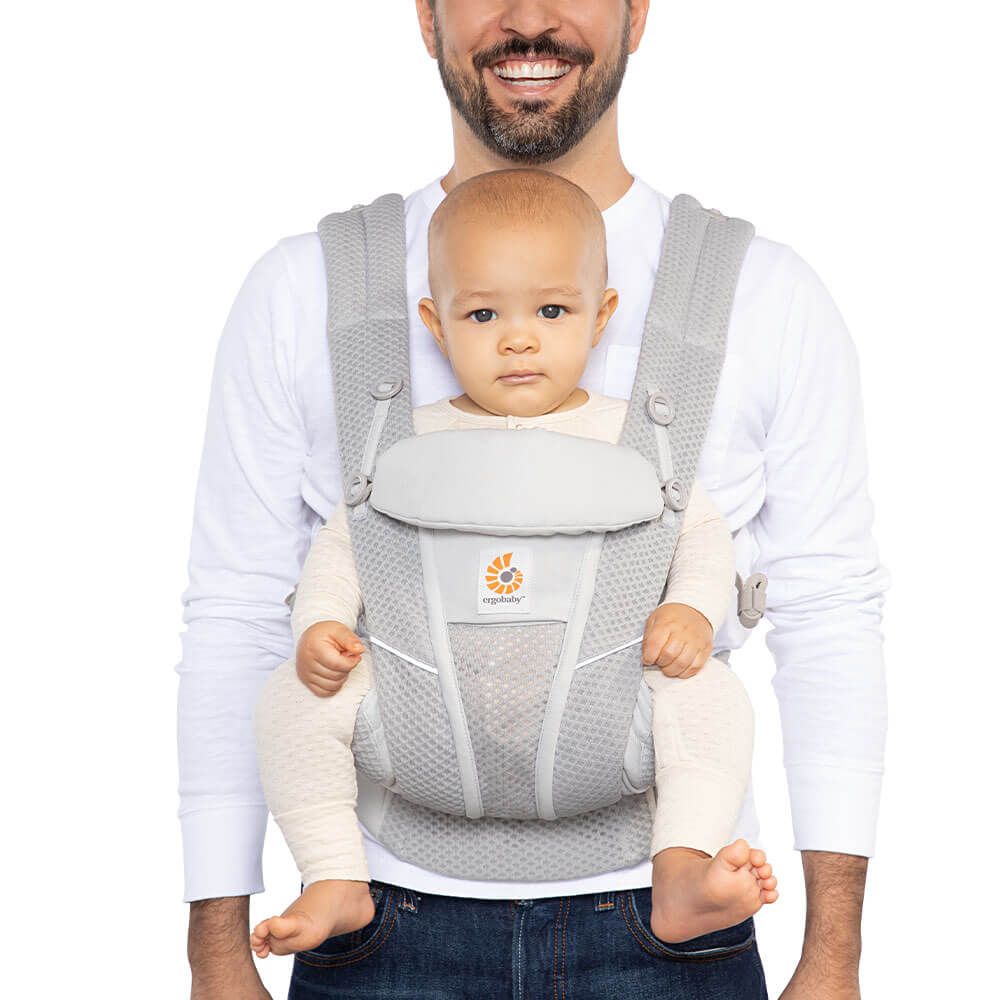 ERGOBABY OMNI BREEZE DRAAGZAK: PEARL GREY