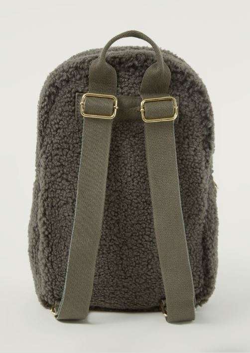 Grey mini-chunky backpack