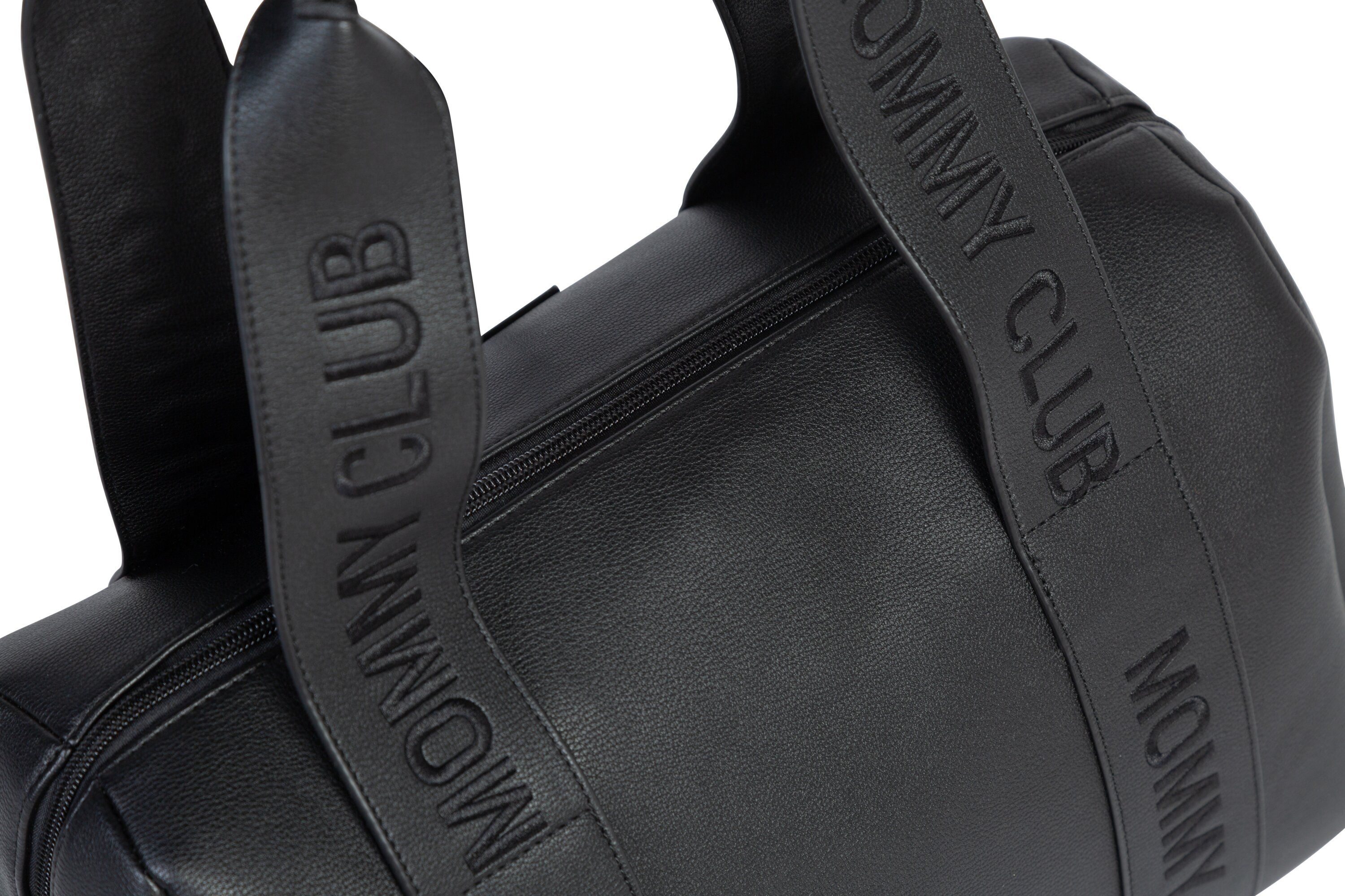 VERZORGINGSTAS MOMMY CLUB - SIGNATURE - VEGAN LEER - ZWART