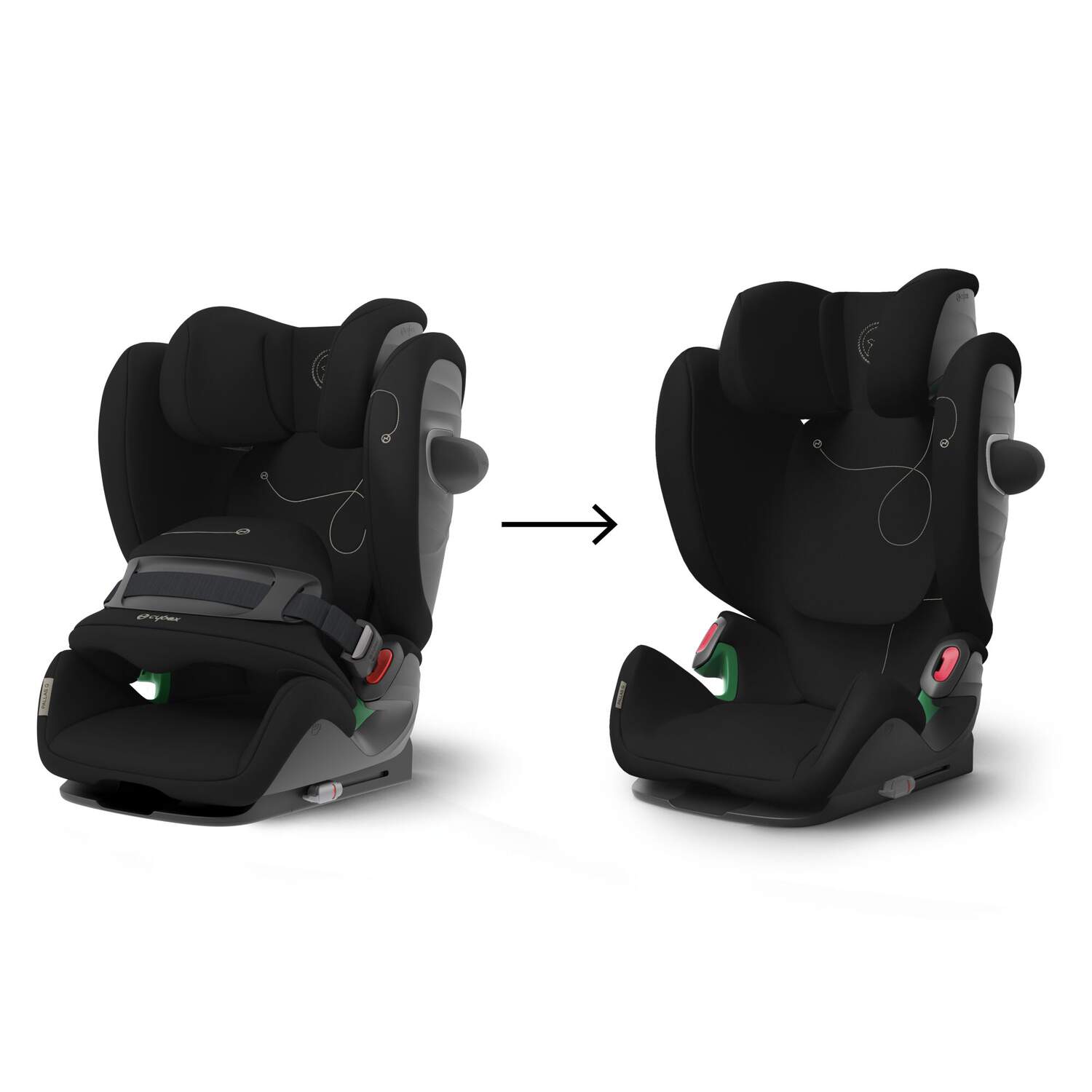 Pallas G i-Size - Comfort - Moon black