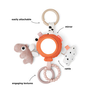 To go activity mirror Happy clouds Papaya
