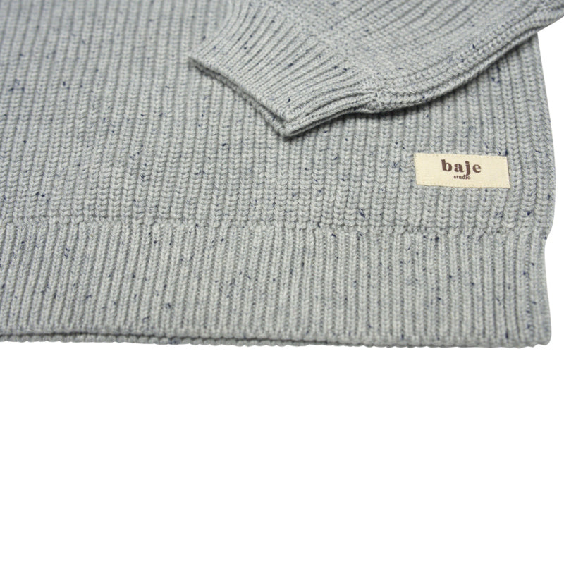 Baje - Harrow pullover - grey melange nappy