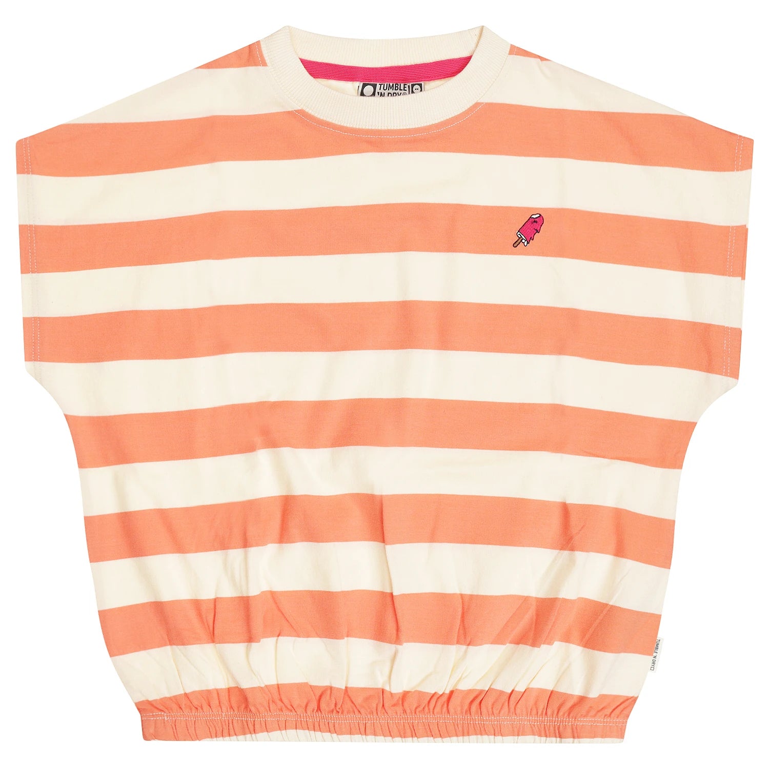 COLATINA T-SHIRT oranje/wit