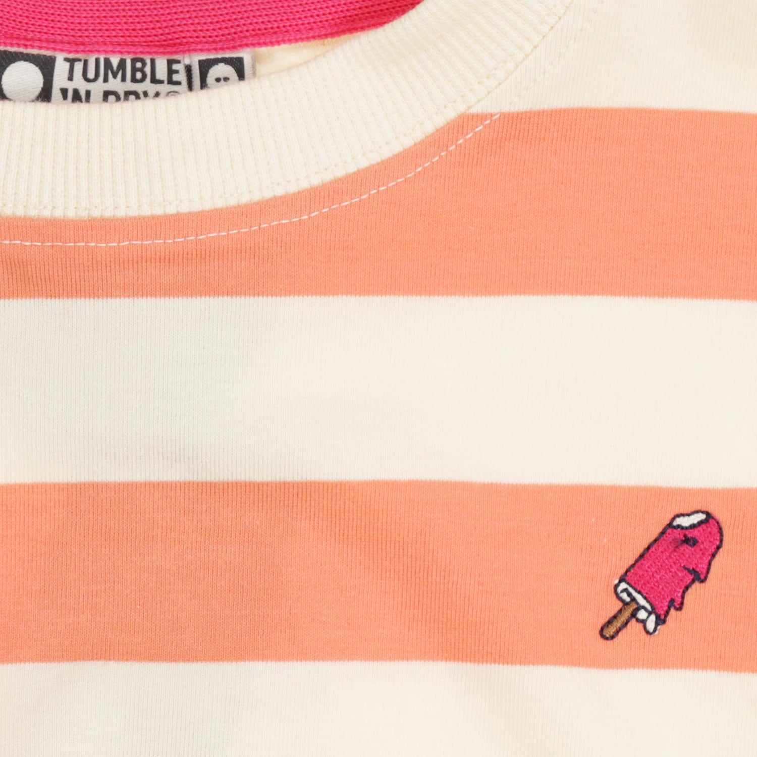 COLATINA T-SHIRT oranje/wit