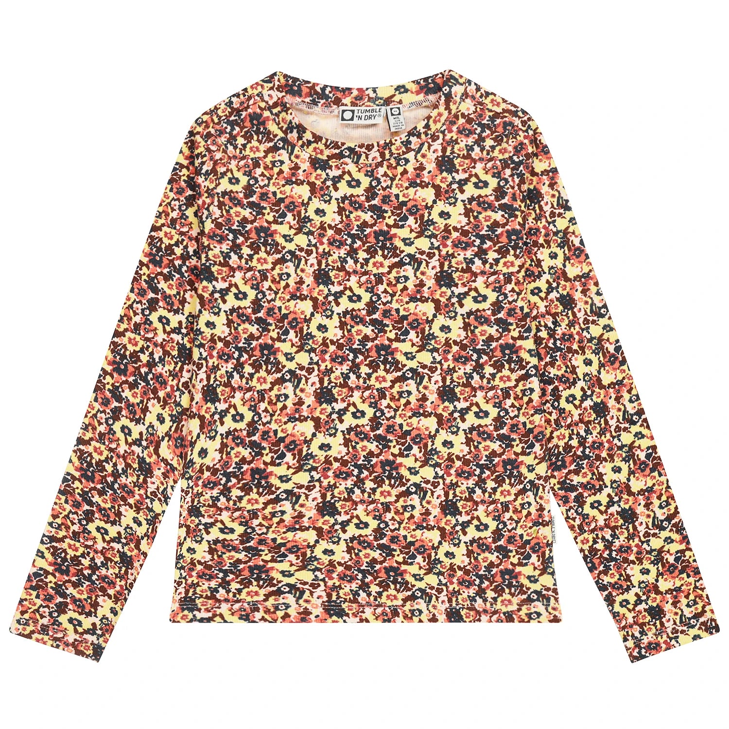 T-shirt met lange mouwen - bloemen