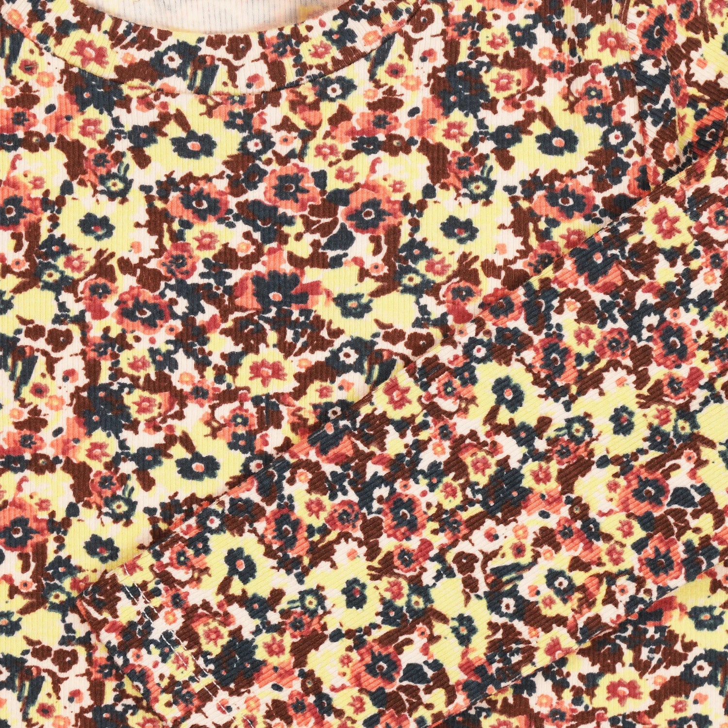T-shirt met lange mouwen - bloemen