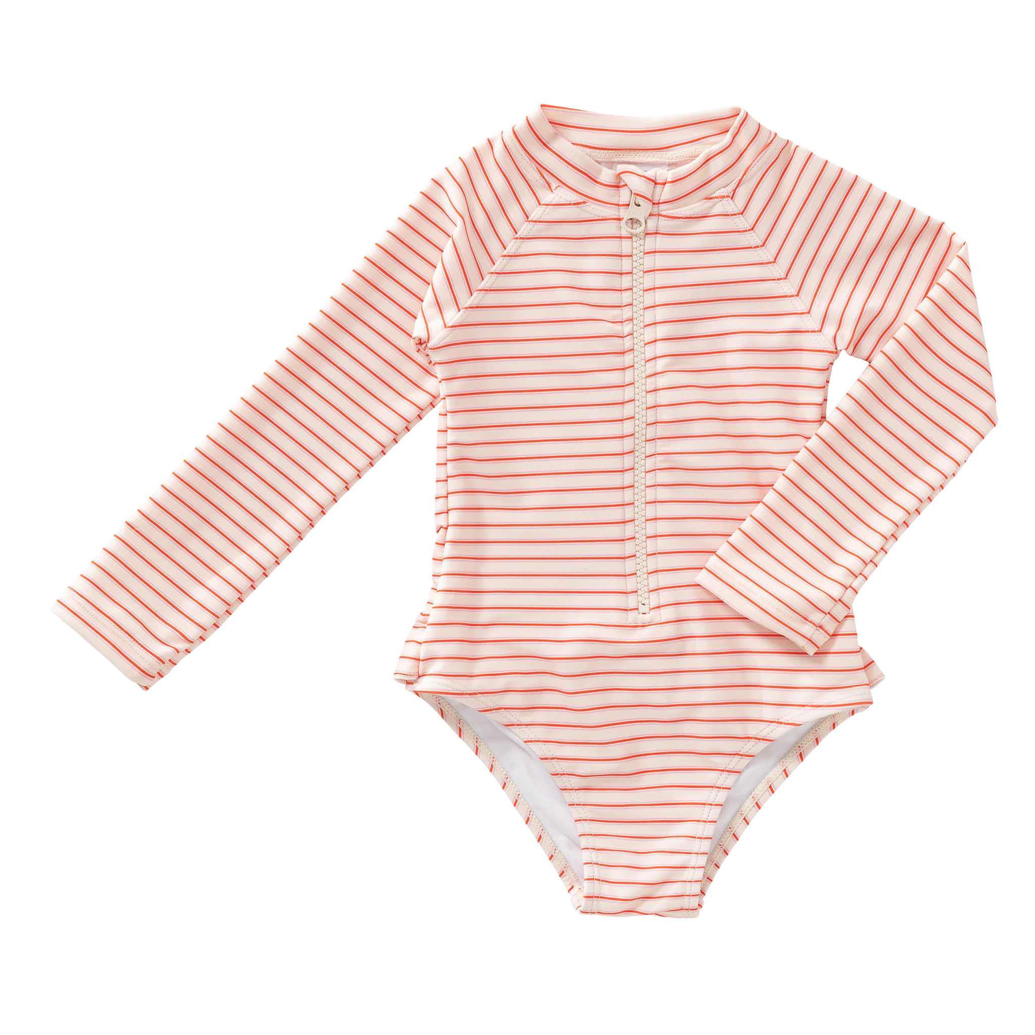 UV Suit longsleeve girls Summer stripes