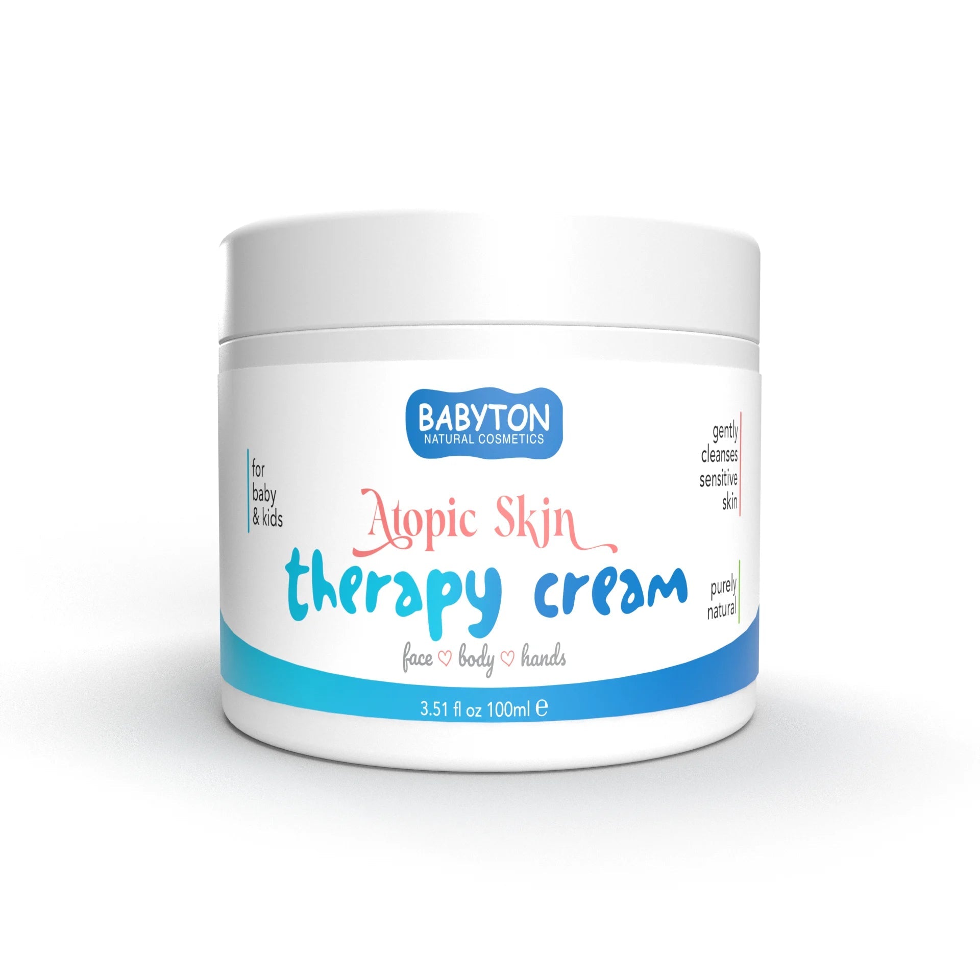 Natuurlijke Verzorgingscrème voor Atopische Huid 100ml