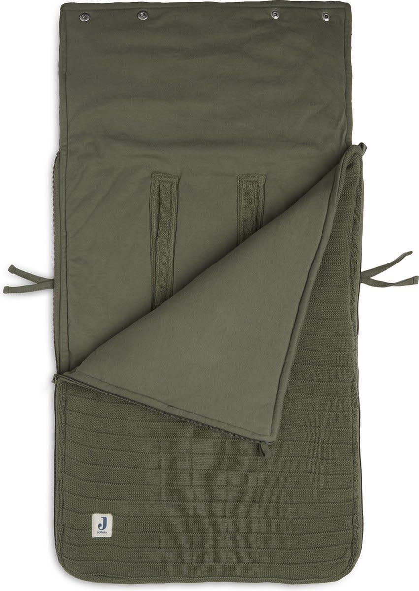 Voetenzak Pure Knit Leaf Green